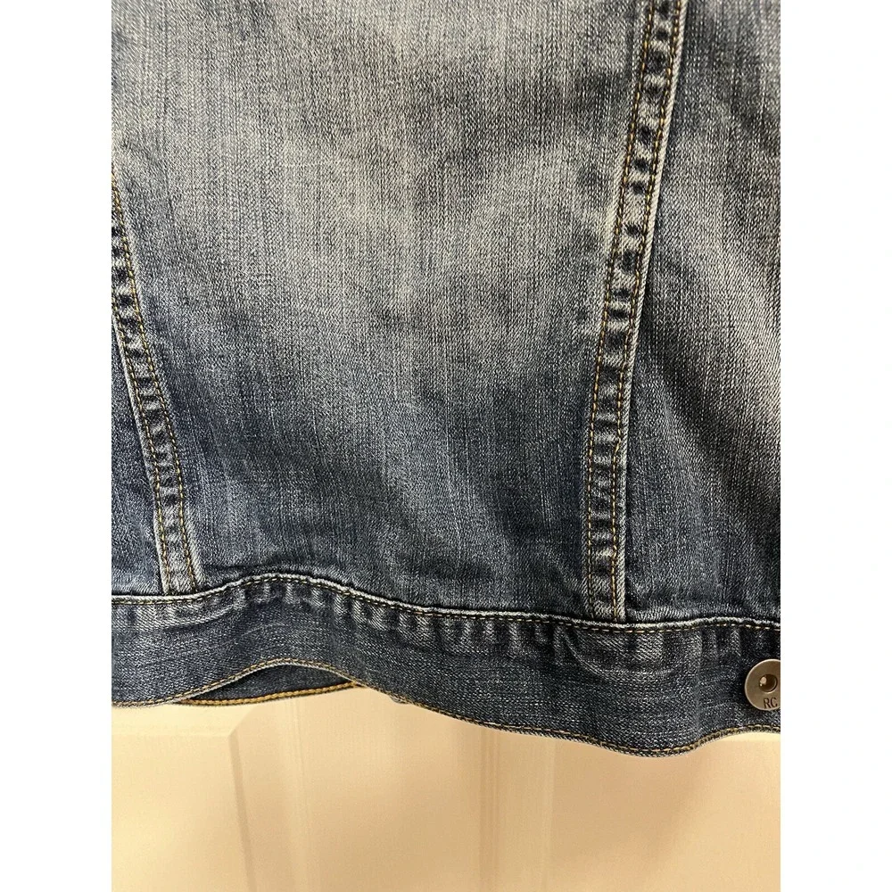 Red Camel Denim Vest Ladies Size XL